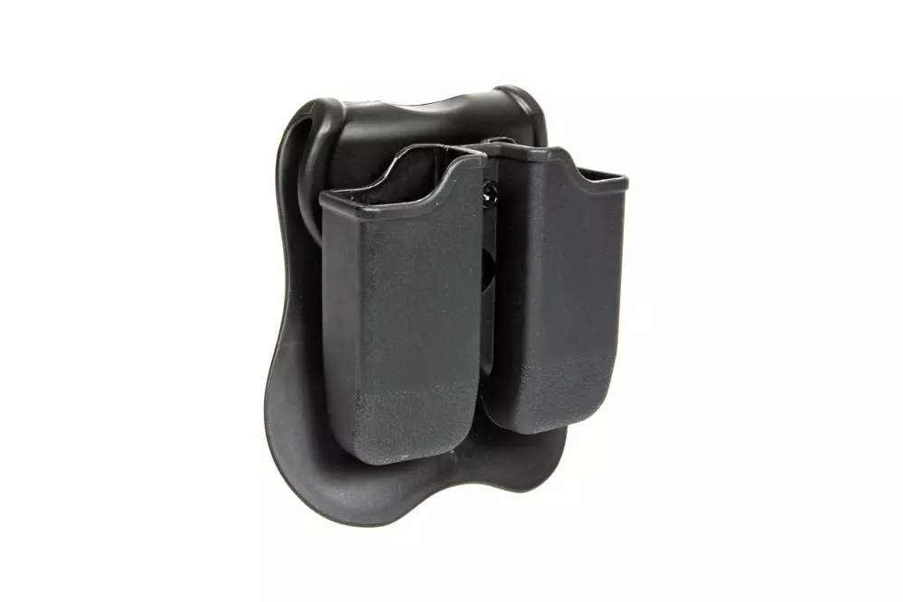 Double pistol magazine pouch (Glock / Sig ) - black